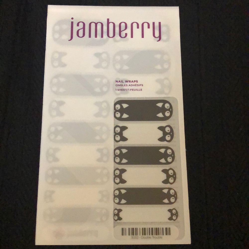 Jamberry nail wraps - Double Trouble